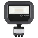 LED Breedstraler Sensor GEN 3 Zwart 10W 1100lm 100D - 830 Warm Wit | IP65 - Bewegings- en lichtsensor - Symmetrisch