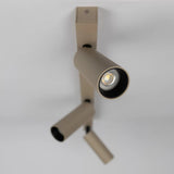 Vigo 3 Opbouwspot Champagne – 3x GU10 LED Spot | Modern Aluminium