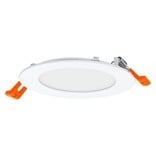 LED Downlight Slim Recess Wit 8W 550lm 110D - 840 Koel Wit | 120mm - Zaagmaat 105mm