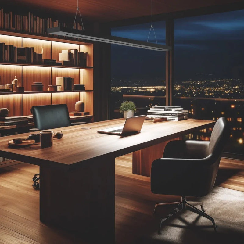 Plank LED Multi CCT Armatuur Wit/Zwart 20W-40W 2700K-6000K