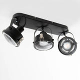 Satellite 3 Spotlamp Zwart – 3x GU10 Draaibare Wand-/Plafondspot