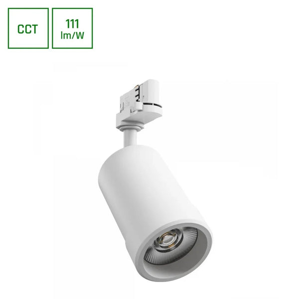 Pava Basic CCT LED Railspot Wit/Zwart 20W 3000K-6000K Instelbaar