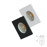 Fill-S Mini LED Inbouwspot Aluminium Wit/Zwart 3000K/4000K