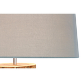 Salesfever - Vloerlamp Drijfhout Naturel/Wit