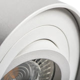 Mini Bord Verstelbare Inbouwspot Aluminium Wit/Zwart 12V/230V