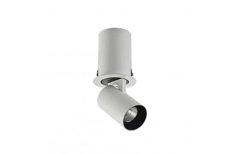 Luna-S LED Downlight Aluminium Wit/Zwart 7W 3000K