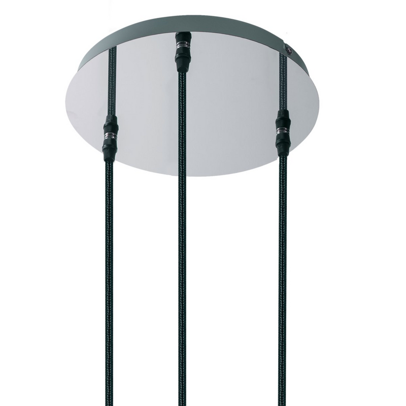 Näve Leuchten - 3 Hanglampen "Stijl"