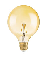 LED Lamp - E27 - Dimbare Filament Vintage Globe 55 - 6.5W 725lm - 2400K Extra Warm Wit Licht | Vintage Globe 55