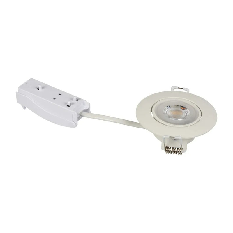 Fizu LED Inbouwspot Wit/Zwart 4,8W 3000K/4000K Verstelbaar