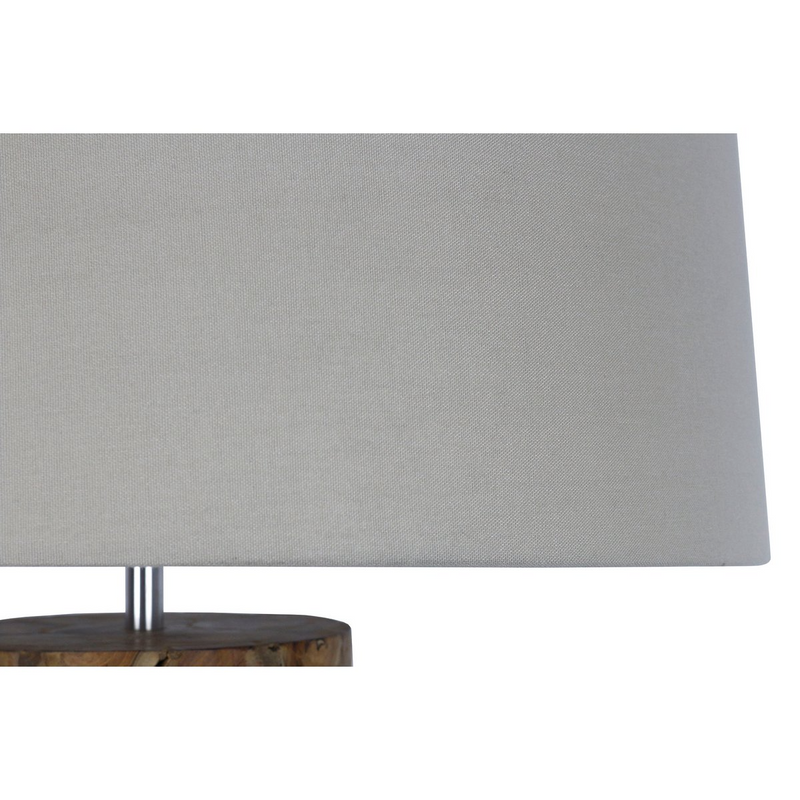Salesfever - Vloerlamp Drijfhout Naturel/Wit