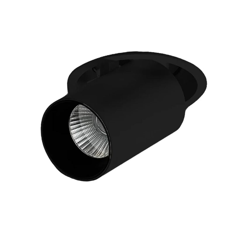 Luna-L LED Dimbare Downlight Aluminium Wit/Zwart 15W 3000K