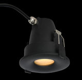 Romolo-R IP65 Rond Inbouwspot GU10 Waterdicht Wit/Zwart