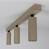 Vigo 3 Opbouwspot Champagne – 3x GU10 LED Spot | Modern Aluminium