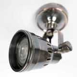 Indigo Opbouwspot Antiek Zilver – Wand- en Plafondlamp van Messing