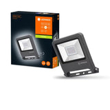 LED Breedstraler Endura Zwart 30W 2700lm 100D - 840 Koel Wit | IP65 - Symmetrisch