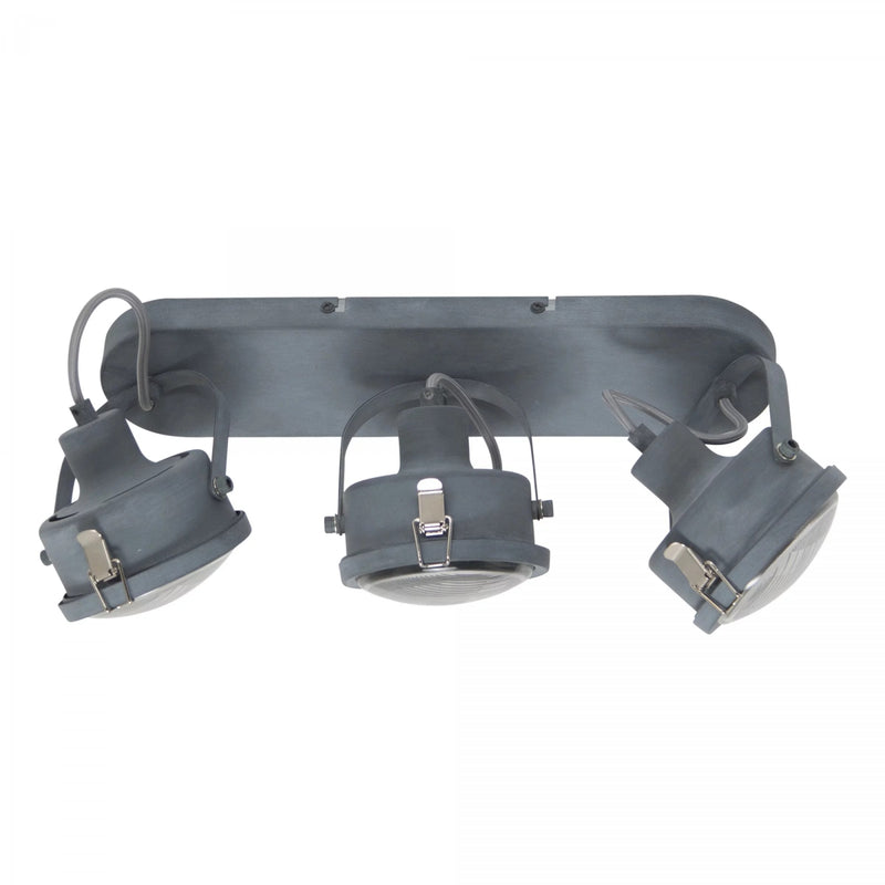 Satellite 3 Spotlamp Grijs – 3x GU10 Wand- of Plafondspot