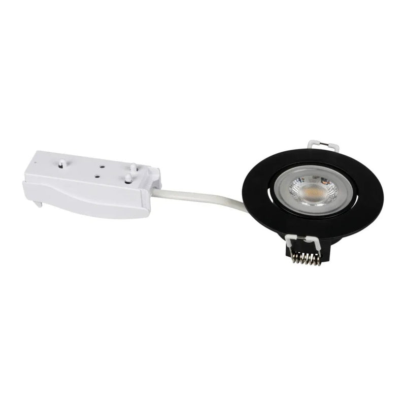 Fizu LED Inbouwspot Wit/Zwart 4,8W 3000K/4000K Verstelbaar