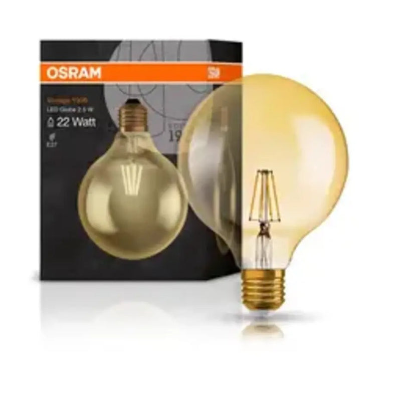 LED Lamp - E27 - Filament - 6.5W 720lm - 2400K Extra Warm Wit Licht | Vintage 1906 Globe 52