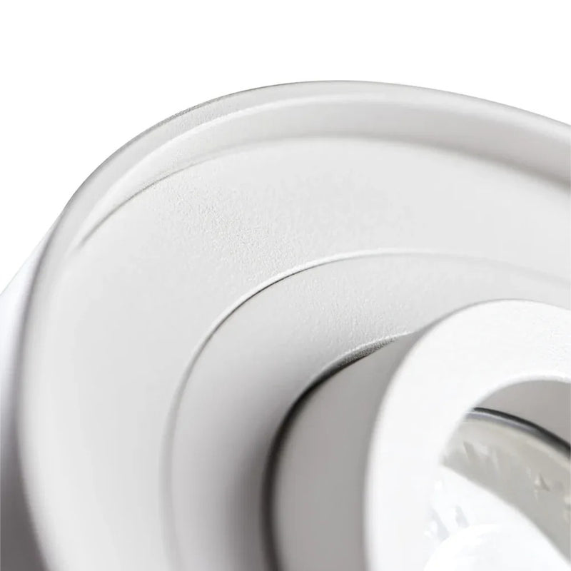 Mini Bord Verstelbare Inbouwspot Aluminium Wit/Zwart 12V/230V