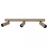 Vigo 3 Opbouwspot Champagne – 3x GU10 LED Spot | Modern Aluminium