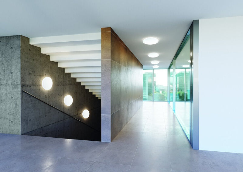 LED Plafond/ Wandlamp - IP44 Bulkhead Surface - Wit - 13W 920Lm - 4000k 840 Helder Wit | IK03 - Ø250mm - 3 jaar garantie