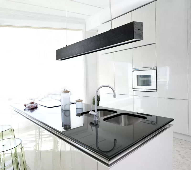 Linnea-P LED Pendelarmatuur Aluminium CCT Wit/Zwart 112-140cm