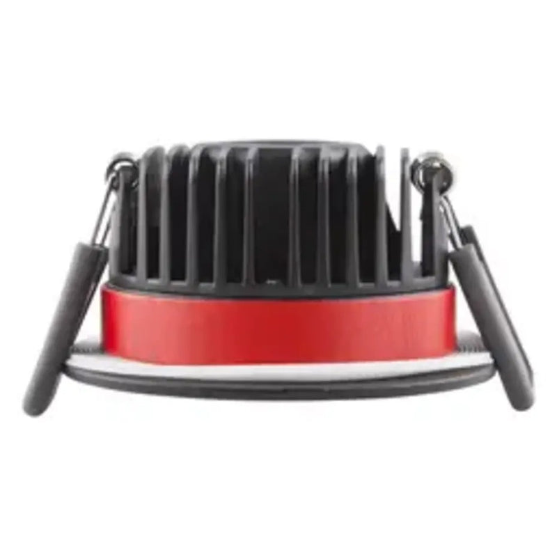 LED inbouwspot - 8W 930 PS Dimbaar - IP65 - Zwart | Waterdicht en Fire Rated Aluminium verlichting dimbaar