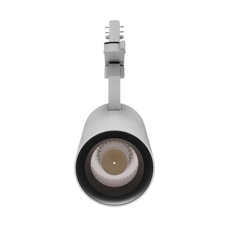 Pava 2 LED Railspot 19-42W Instelbaar 20-45° Wit/Zwart