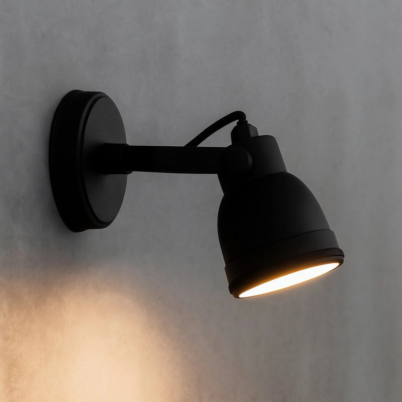 Indigo Buitenlamp Zwart – Opbouwspot van Messing IP54 | GU10