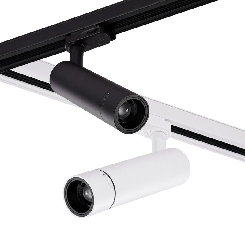 Galileo-T3 LED Railspot Aluminium Instelbare Lichtbundel Wit/Zwart 15W