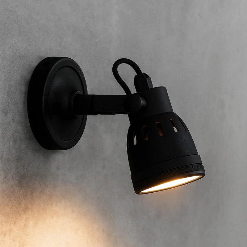 Indigo Spotlamp Antiek Zwart – GU10 Wand-/Plafondspot van Messing