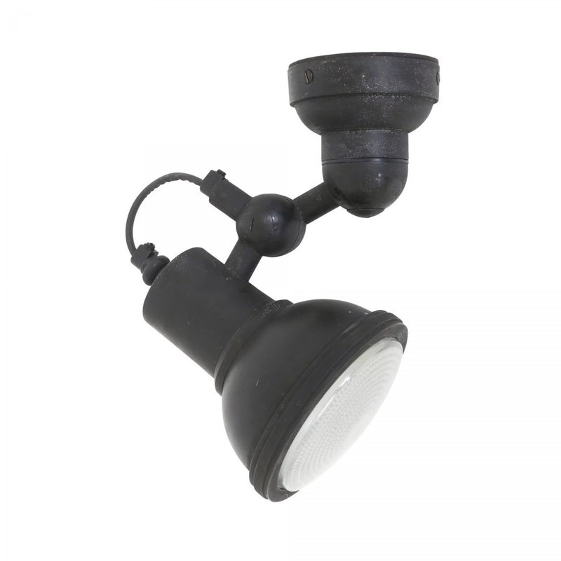 Memphis Spotlamp Zwart Messing – Wandlamp E27 Industriële Look