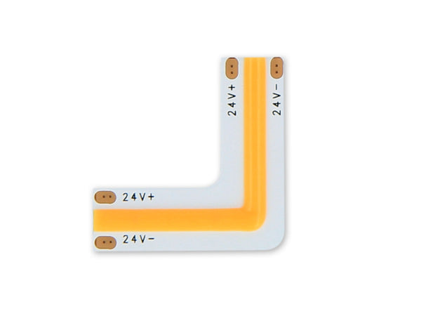 COB LED strip connector 2700K 10mm 2 PIN Type L 18W