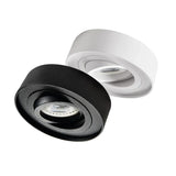 Mini Bord Verstelbare Inbouwspot Aluminium Wit/Zwart 12V/230V