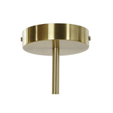 Alexandra Meti - METALEN GLAZEN PLAFONDLAMP 83X83X128 ZWART BALLEN