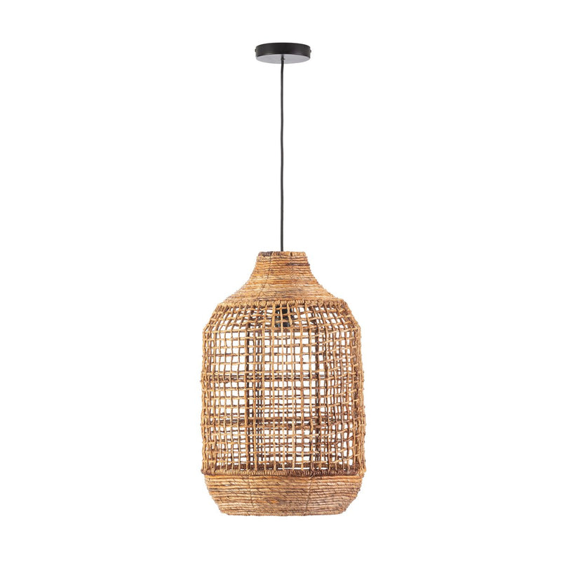 Alexandra Thai - Plafondlamp 35X35X56/200 Bananenblad