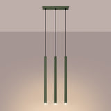 Hanglamp PASTELO 3 olijfgroen