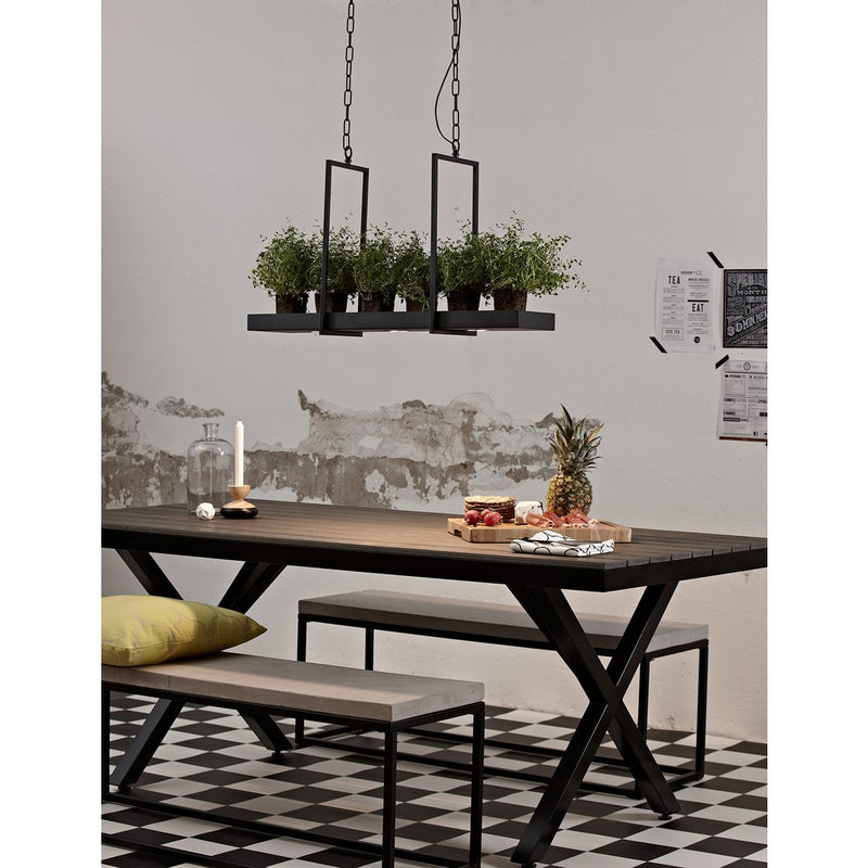 Markslojd - Dienblad Hanglamp 3L Sandy Zwart