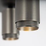 Scott 2 Opbouwspot Gun Metal – 2-lichts Draaibare Plafondspot GU10