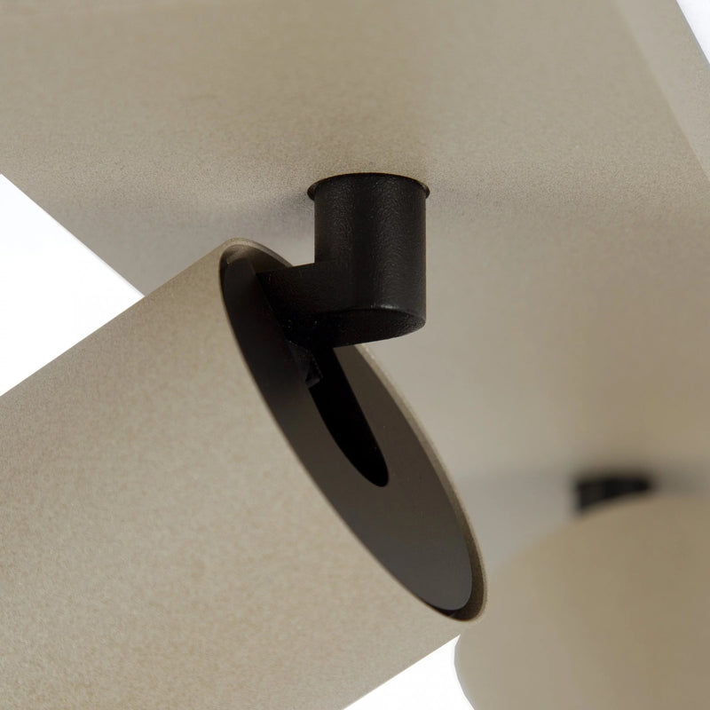 Scott 4 Opbouwspot Champagne – 4-lichts Draaibare Plafondspot GU10