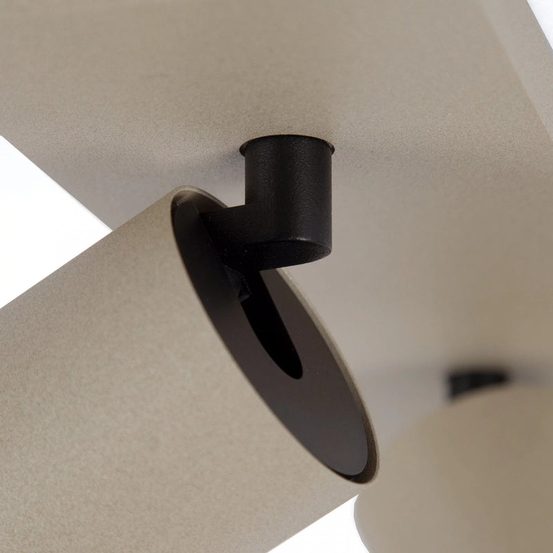 Scott 3 Opbouwspot Champagne – 3-lichts Draaibare Plafondspot GU10