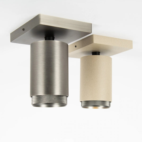 Scott 1 Opbouwspot Gun Metal – Draaibare Moderne Plafondspot GU10