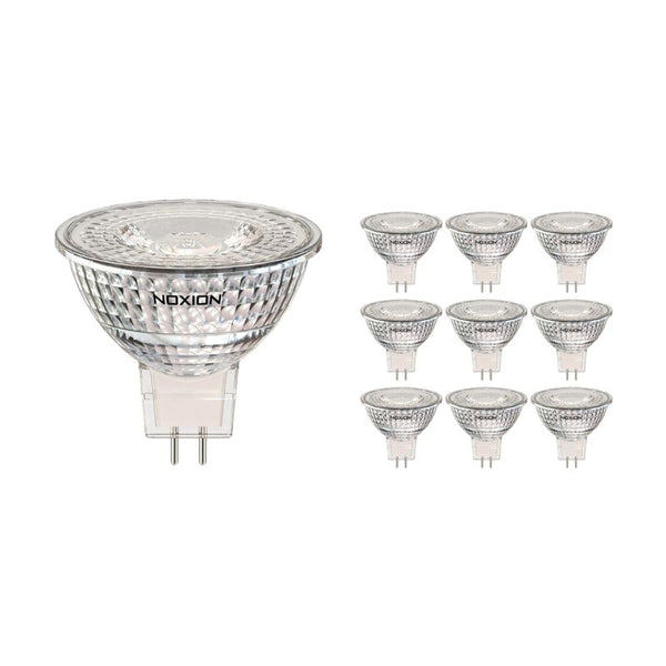 Voordeelpak 10x Noxion LEDspot 12V GU5.3 7.5W 830 60D 621lm | Dimbaar - Warm Wit - Vervangt 50W