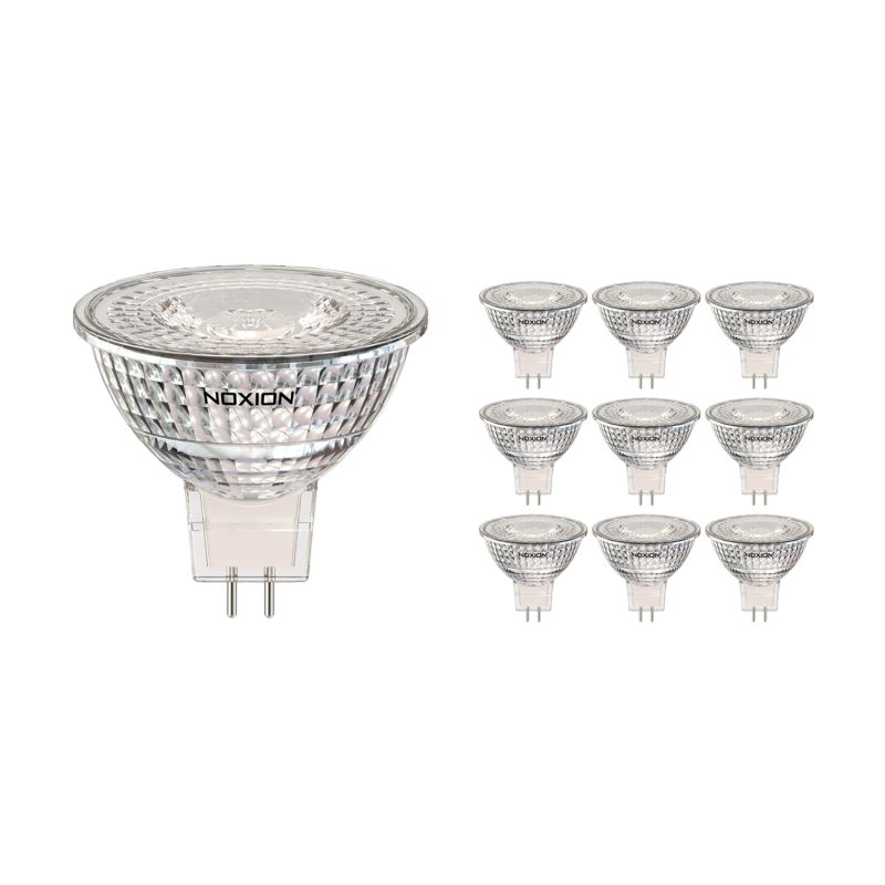 Voordeelpak 10x Noxion LEDspot 12V GU5.3 7.5W 830 60D 621lm | Dimbaar - Warm Wit - Vervangt 50W