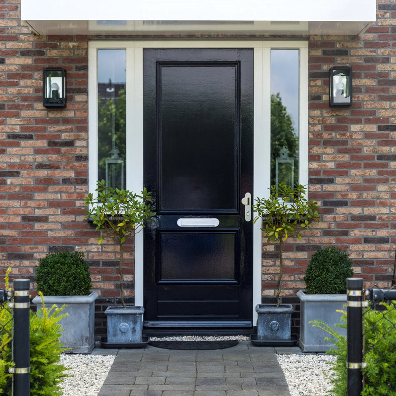 'T Gooi Muurlamp Zwart Large