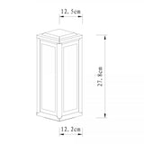 'T Gooi Muurlamp Zwart Medium